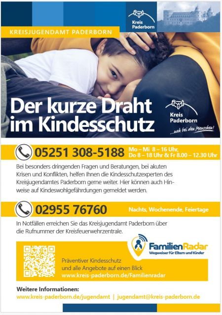 „Der kurze Draht im Kindesschutz“ © Kreis Paderborn